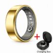 Smart Ring with Heart Rate, Blood Oxygen and Sleep Monitoring – IP68 & 5ATM Waterproof Fitness Tracker with Multi-Sport Modes