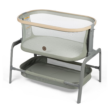 Maxi-Cosi Iora Baby Bassinets Bedside Sleeper, Portable Bassinet, Infant Bedside Sleeper Crib, Height Adjustable, Breathable Mesh, Large Storage Basket, Classic Green