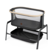 Maxi-Cosi Iora Baby Bassinets Bedside Sleeper, Portable Bassinet, Infant Bedside Sleeper Crib, Height Adjustable, Breathable Mesh, Large Storage Basket, Classic Graphite