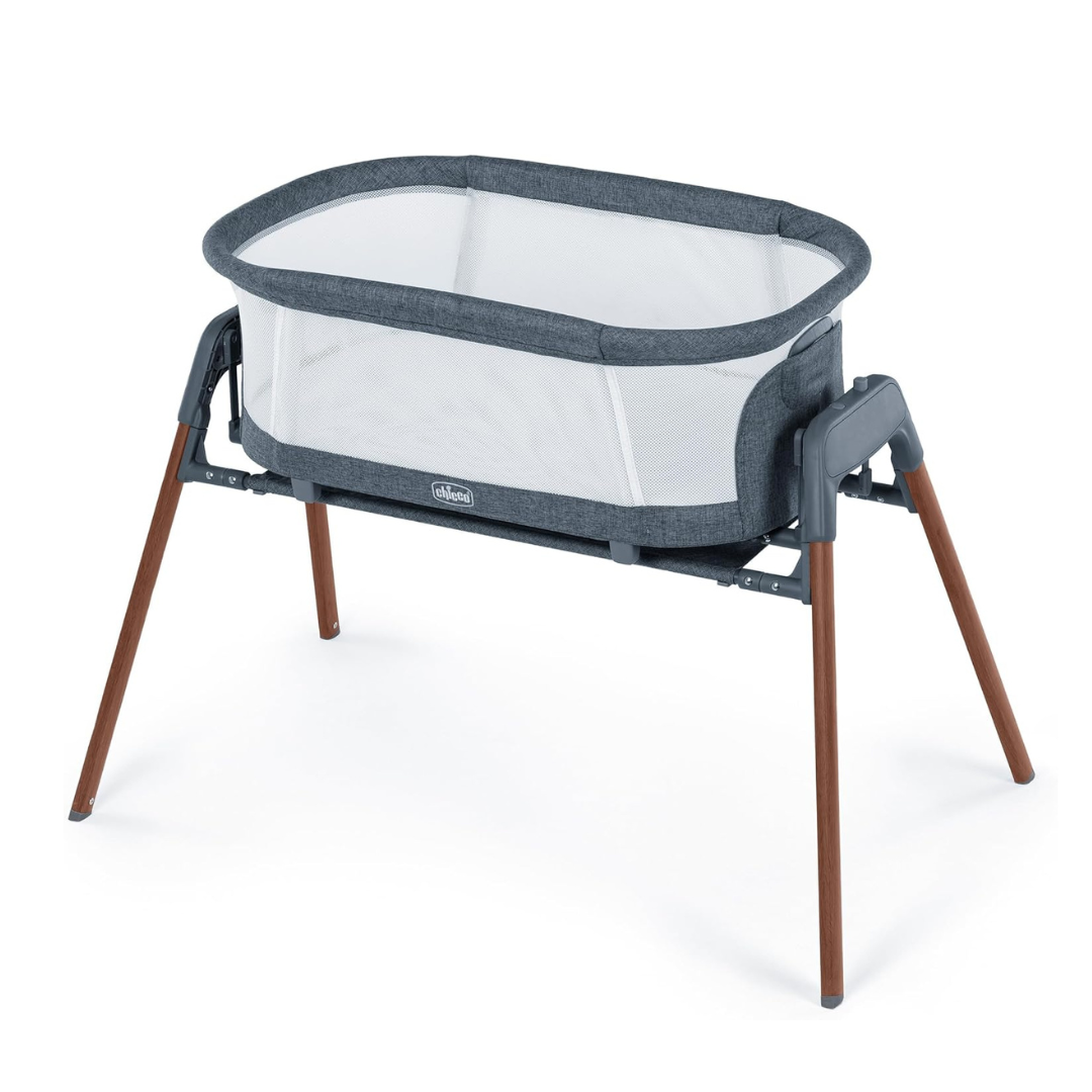 Chicco LullaGlide 3-in-1 Stationary, Gliding, and Portable Baby Bassinet, Waterproof Mattress and Fitted Sheet, Luna/Grey Chicco LullaGlide 3-in-1 Stationary, Gliding, and Portable Baby Bassinet, Waterproof Mattress and Fitted Sheet, Luna/Grey