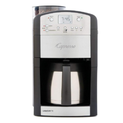 Capresso 465 CoffeeTeam TS 10-Cup Digital Coffeemaker with Conical Burr Grinder and Thermal Carafe