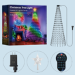 Smart RGB Christmas Tree Lights with App & Remote Control – 400 LED String Lights with Music Sync and Timer