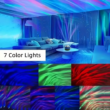 Aurora Borealis LED Star Projector Night Light with Remote Control and 7 Lighting Effects