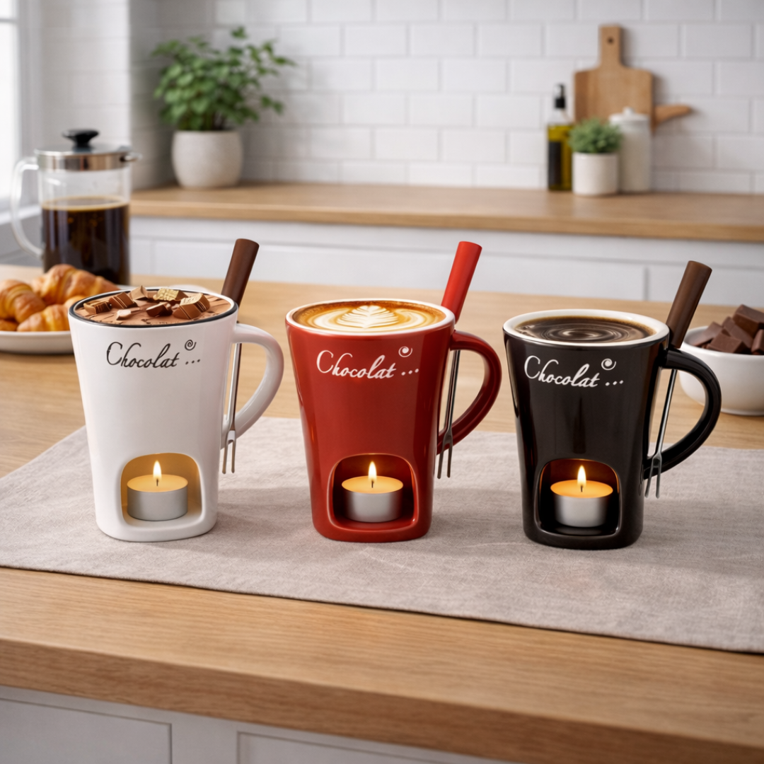 Double-Wall Heat-Resistant Ceramic Cup for Coffee and Beverages Double-Wall Heat-Resistant Ceramic Cup for Coffee and Beverages