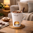 Double-Wall Heat-Resistant Ceramic Cup for Coffee and Beverages Double-Wall Heat-Resistant Ceramic Cup for Coffee and Beverages