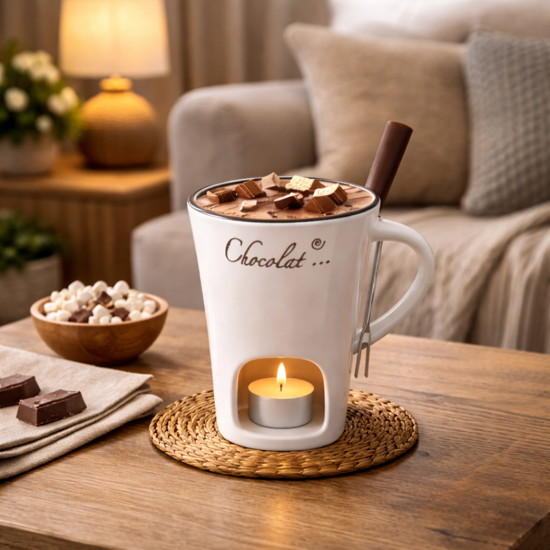 Double-Wall Heat-Resistant Ceramic Cup for Coffee and Beverages Double-Wall Heat-Resistant Ceramic Cup for Coffee and Beverages - Image 5