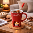 Double-Wall Heat-Resistant Ceramic Cup for Coffee and Beverages Double-Wall Heat-Resistant Ceramic Cup for Coffee and Beverages