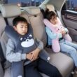 Kids Car Seat Neck Pillow for Travel, Seat Belt Safety Support