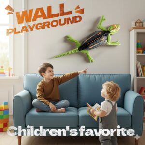 Wall Climbing RC Gecko Toy, Electric Remote Control Lizard