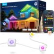 Govee Permanent Outdoor Lights 2, 100ft RGBIC Outdoor Lights with 72 LED Lights, IP67 Waterproof, 100 Scene Modes with 40lm White for Outdoor Decorations, Works with Alexa, Google Assistant, White
