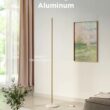 Govee RGBIC Floor Lamp Basic, LED Corner Lamp Works with Alexa, 1000lm Modern Floor Lamp with Music Sync and 16 Million DIY Colors, Color Changing Standing Lamp for Bedroom Living Room