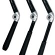 Platinum Pro by MANGROOMER New Back Shaver with 3 Shock Absorber Flex Heads, Power Hinge, Extreme Reach Handle & Bonus Case! (Generation 8.0), 4 Piece Set