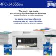 Brother INKvestment 4355 Wireless Color Inkjet All-in-One Printer with 1.8” Color Display and Manual Feed Slot | Includes Refresh Subscription Trial(1) (MFC-J4355DW)