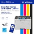 Brother Color Laser Printer with Wireless Printing Fast 19 PPM Output, Duplex Feature, Mobile Device Compatible (HL-L3220CDW) Brother Color Laser Printer with Wireless Printing Fast 19 PPM Output, Duplex Feature, Mobile Device Compatible, 250-Sheet Paper Tray for Professional Home Office Printing (HL-L3220CDW)