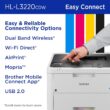 Brother Color Laser Printer with Wireless Printing Fast 19 PPM Output, Duplex Feature, Mobile Device Compatible (HL-L3220CDW) Brother Color Laser Printer with Wireless Printing Fast 19 PPM Output, Duplex Feature, Mobile Device Compatible, 250-Sheet Paper Tray for Professional Home Office Printing (HL-L3220CDW)