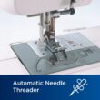 Brother Sewing and Quilting Machine, Computerized, 165 Built-in Stitches, LCD Display, Wide Table, 8 Included Presser Feet, White, 20x12x17