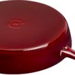 Staub Cast Iron 11-inch Traditional Skillet - Grenadine, Made in France