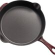Staub Cast Iron 11-inch Traditional Skillet - Grenadine, Made in France