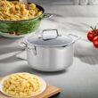 ZWILLING Clad CFX 6-qt Stainless Steel Ceramic Nonstick Dutch Oven