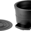 Staub Precision Induction Multi Cooker: Braise, Brown, Steam, Slow Cook and Warm with your Staub Dutch Oven, Matte Black, Dutch Oven Sold Separately