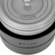 Staub Precision Induction Multi Cooker: Braise, Brown, Steam, Slow Cook and Warm with your Staub Dutch Oven, Matte Black, Dutch Oven Sold Separately