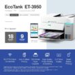 Epson EcoTank ET-3950 Wireless All-in-One Color Supertank Printer with up to 3 Years of Ink, Refillable Tanks, Perfect for Home Office, 18 PPM, 2.4
