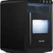 Newair Nugget Ice Maker Countertop, 44 lbs in 24 Hours Ice Machine Nugget, Self Cleaning Ice Maker in Black Stainless Steel, Perfect for Home Bar, Kitchen Countertop, RV, Home Office