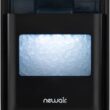 Newair Nugget Ice Maker Countertop, 44 lbs in 24 Hours Ice Machine Nugget, Self Cleaning Ice Maker in Black Stainless Steel, Perfect for Home Bar, Kitchen Countertop, RV, Home Office