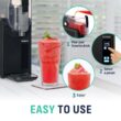 Luma by Newair Frozen Slushie Drink Maker, 88 oz Slushy Ice Machine with CycloneFreeze Technology, 5 Preset Programs and Auto Cleaning Luma by Newair Frozen Slushie Drink Maker, 88 oz Slushy Ice Machine with CycloneFreeze Technology, 5 Preset Programs and Auto Cleaning, for Milkshakes, Margaritas, Cocktail, Frappe, Slush