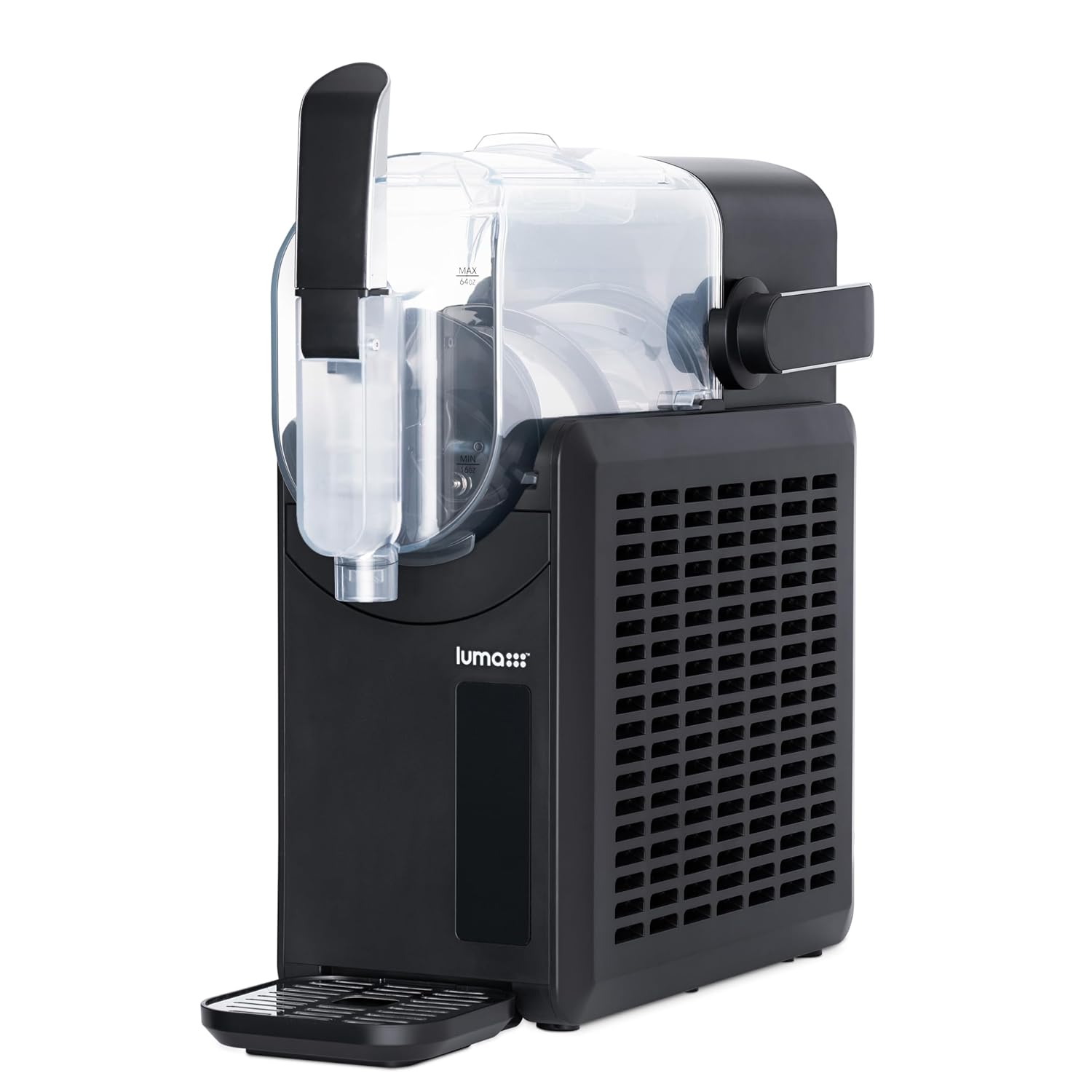 Luma by Newair Frozen Slushie Drink Maker, 88 oz Slushy Ice Machine with CycloneFreeze Technology, 5 Preset Programs and Auto Cleaning Luma by Newair Frozen Slushie Drink Maker, 88 oz Slushy Ice Machine with CycloneFreeze Technology, 5 Preset Programs and Auto Cleaning, for Milkshakes, Margaritas, Cocktail, Frappe, Slush