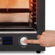 Luma Electric Steak Grill, Portable Indoor Countertop Oven with Griddle, Smokeless Electric Infrared Grill, Heats up to 1450 Degrees, BBQ, Grill, Toast, and Broil Chicken, Beef, Pork, and Vegetables