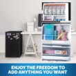 NewAir 3.3 Cu. Ft. Compact Mini Fridge with Chiller Compartment, Energy Star Certified, Single Door Refrigerator, Can Dispenser NewAir 3.3 Cu. Ft. Compact Mini Fridge with Chiller Compartment, Energy Star Certified, Single Door Refrigerator, Can Dispenser, Perfect for Dorm Rooms, Bedrooms, Home Offices, and RV Vans