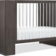 Delta Children Aerin 4-in-1 Convertible Crib - Greenguard Gold Certified, Rustic Grey