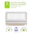 GAP babyGap Tate 4-in-1 Convertible Crib - Greenguard Gold Certified, Bianca White/Natural GAP babyGap Tate 4-in-1 Convertible Crib - Greenguard Gold Certified, Bianca White/Natural