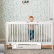 GAP babyGap Tate 4-in-1 Convertible Crib - Greenguard Gold Certified, Bianca White/Natural GAP babyGap Tate 4-in-1 Convertible Crib - Greenguard Gold Certified, Bianca White/Natural