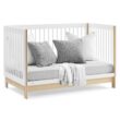 GAP babyGap Tate 4-in-1 Convertible Crib - Greenguard Gold Certified, Bianca White/Natural GAP babyGap Tate 4-in-1 Convertible Crib - Greenguard Gold Certified, Bianca White/Natural