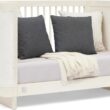 Delta Children babyGap Callie 4-in-1 Upholstered Crib - Greenguard Gold Certified, Antique White/White Boucle