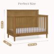 Delta Children Penelope 6-in-1 Convertible Crib - Greenguard Gold Certified, Acorn Delta Children Penelope 6-in-1 Convertible Crib - Greenguard Gold Certified, Acorn