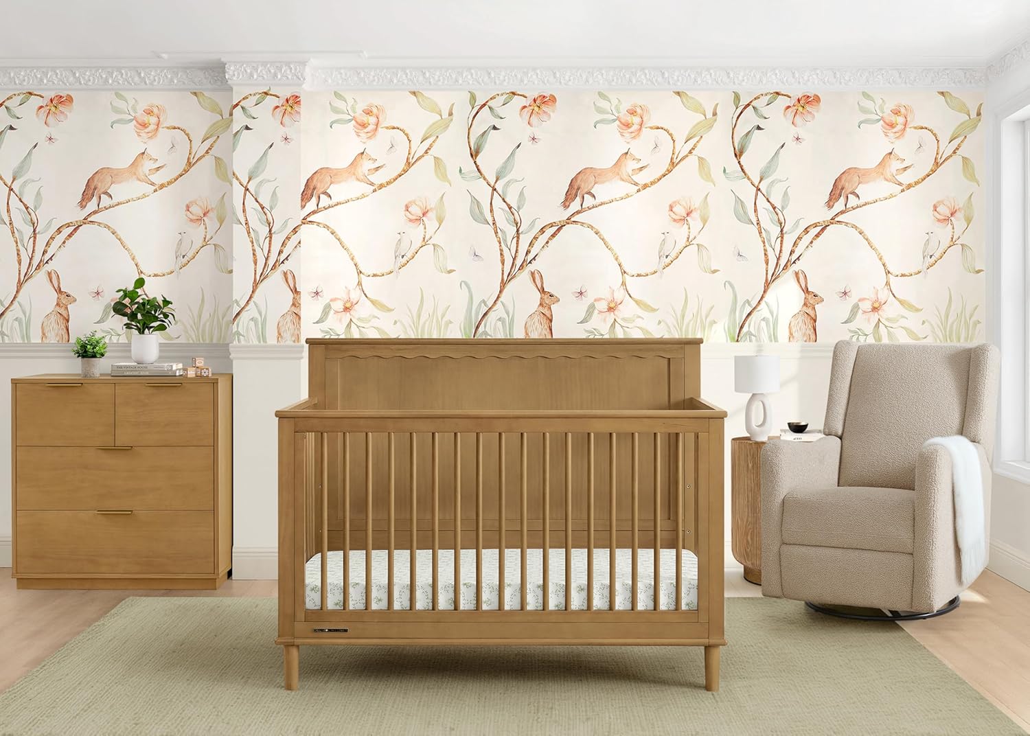 Delta Children Penelope 6-in-1 Convertible Crib - Greenguard Gold Certified, Acorn Delta Children Penelope 6-in-1 Convertible Crib - Greenguard Gold Certified, Acorn