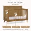 Delta Children Penelope 6-in-1 Convertible Crib - Greenguard Gold Certified, Acorn Delta Children Penelope 6-in-1 Convertible Crib - Greenguard Gold Certified, Acorn