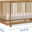 Delta Children Nest 4-in-1 Convertible Crib, Acorn