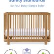Delta Children Nest 4-in-1 Convertible Crib, Acorn