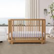 Delta Children Nest 4-in-1 Convertible Crib, Acorn