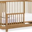 Delta Children Nest 4-in-1 Convertible Crib, Acorn