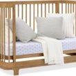 Delta Children Nest 4-in-1 Convertible Crib, Acorn