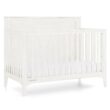 Delta Children Kendall 6-in1 Convertible Crib - Converts from Baby Crib to Toddler Bed, Daybed, Sofa Bed and Full-Size Bed with and Without Footboard, Fits Full-Size Crib Mattress, Antique White