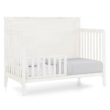 Delta Children Kendall 6-in1 Convertible Crib - Converts from Baby Crib to Toddler Bed, Daybed, Sofa Bed and Full-Size Bed with and Without Footboard, Fits Full-Size Crib Mattress, Antique White