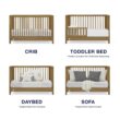 babyGap Wren 4-in-1 Convertible Crib by Delta Children - Greenguard Gold Certified, Acorn