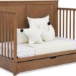 Simmons Kids Logan 6-in-1 Convertible Crib with Underdrawer - Greenguard Gold Certified, Chestnut Simmons Kids Logan 6-in-1 Convertible Crib with Underdrawer - Greenguard Gold Certified, Chestnut