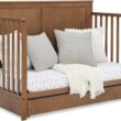 Simmons Kids Logan 6-in-1 Convertible Crib with Underdrawer - Greenguard Gold Certified, Chestnut Simmons Kids Logan 6-in-1 Convertible Crib with Underdrawer - Greenguard Gold Certified, Chestnut